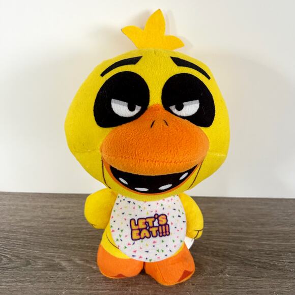 Five Nights At Freddy’s Chica Lets Eat Soft Plush Good Stuff Toy 2016 - Picture 1 of 5